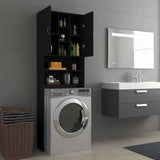 vidaXL Washing Machine Cabinet 64x25.5x190 cm white