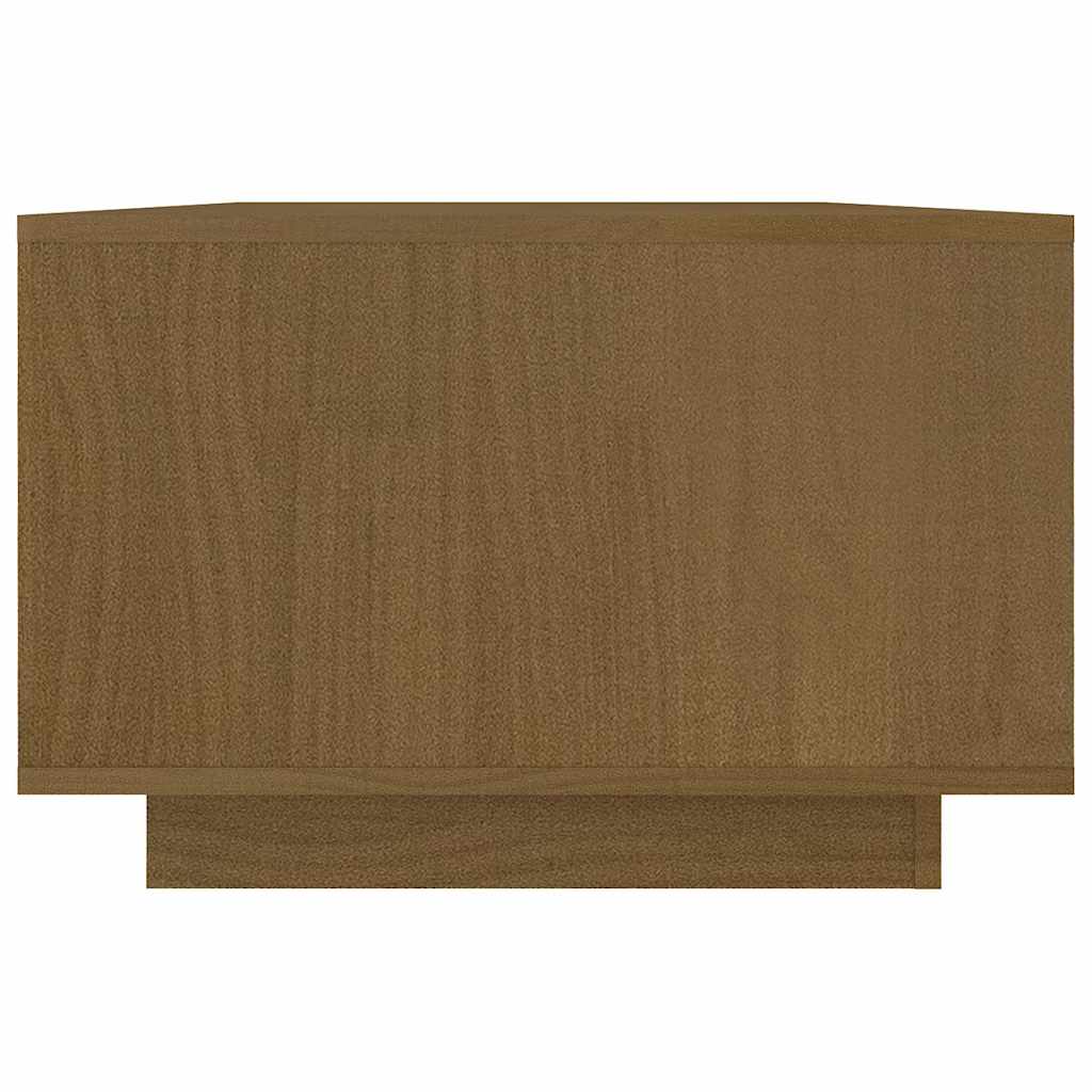 vidaXL Salontafel 110x50x33,5 cm massief grenenhout