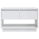 vidaXL Tv-meubel 40x41x44 cm bewerkt hout wit