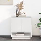 vidaXL Dressoir 70x41x75 cm bewerkt hout wit