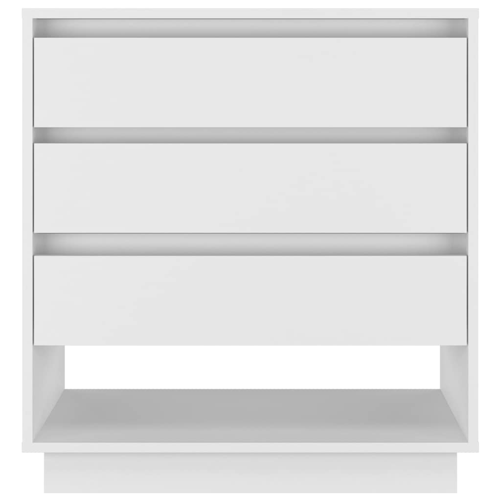 vidaXL Dressoir 70x41x75 cm bewerkt hout wit
