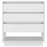 vidaXL Dressoir 70x41x75 cm bewerkt hout wit