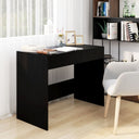 vidaXL Bureau 101x50x76,5 cm bewerkt hout wit