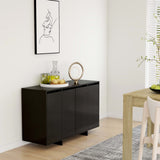 vidaXL Dressoir 120x41x75 cm bewerkt hout wit