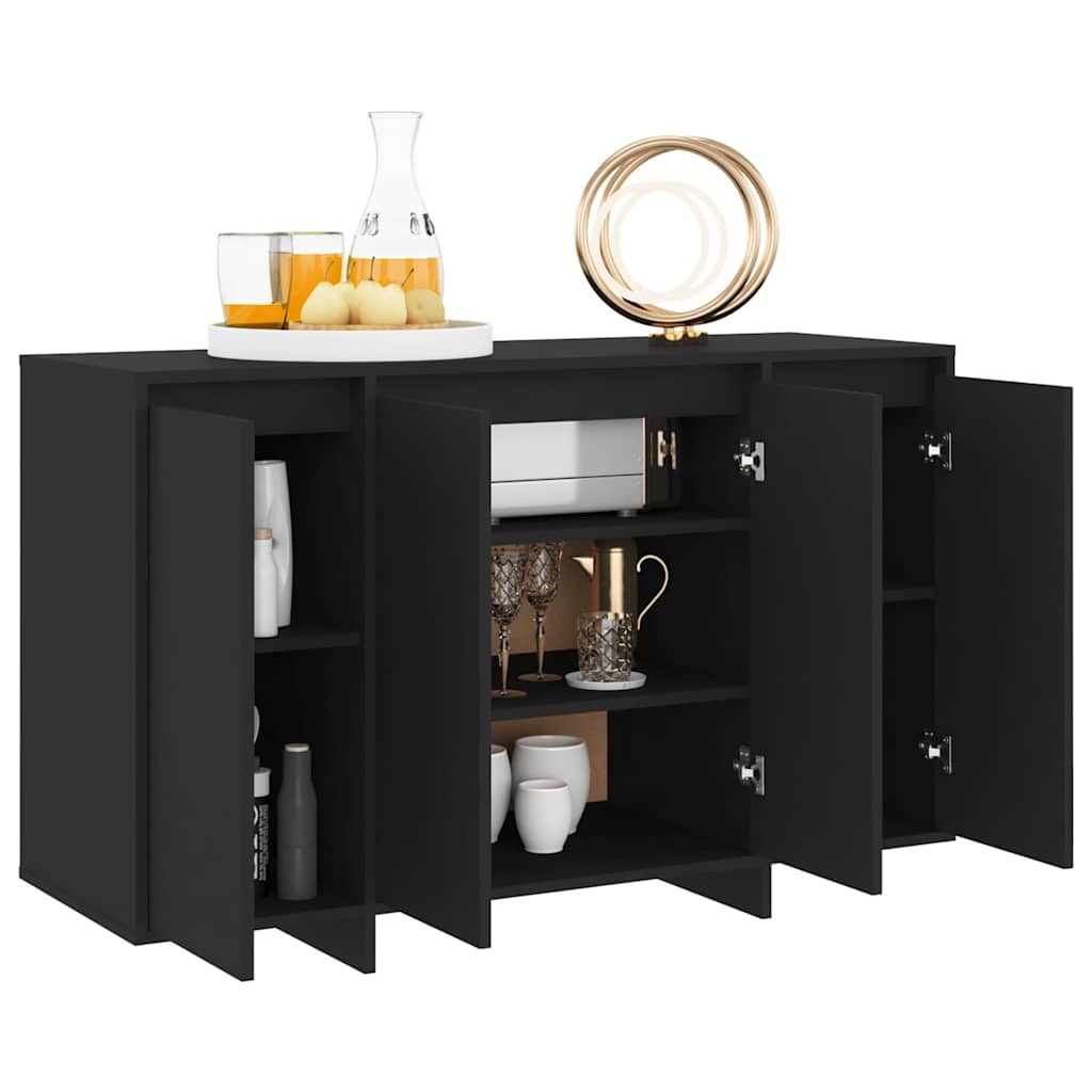 vidaXL Dressoir 120x41x75 cm bewerkt hout wit