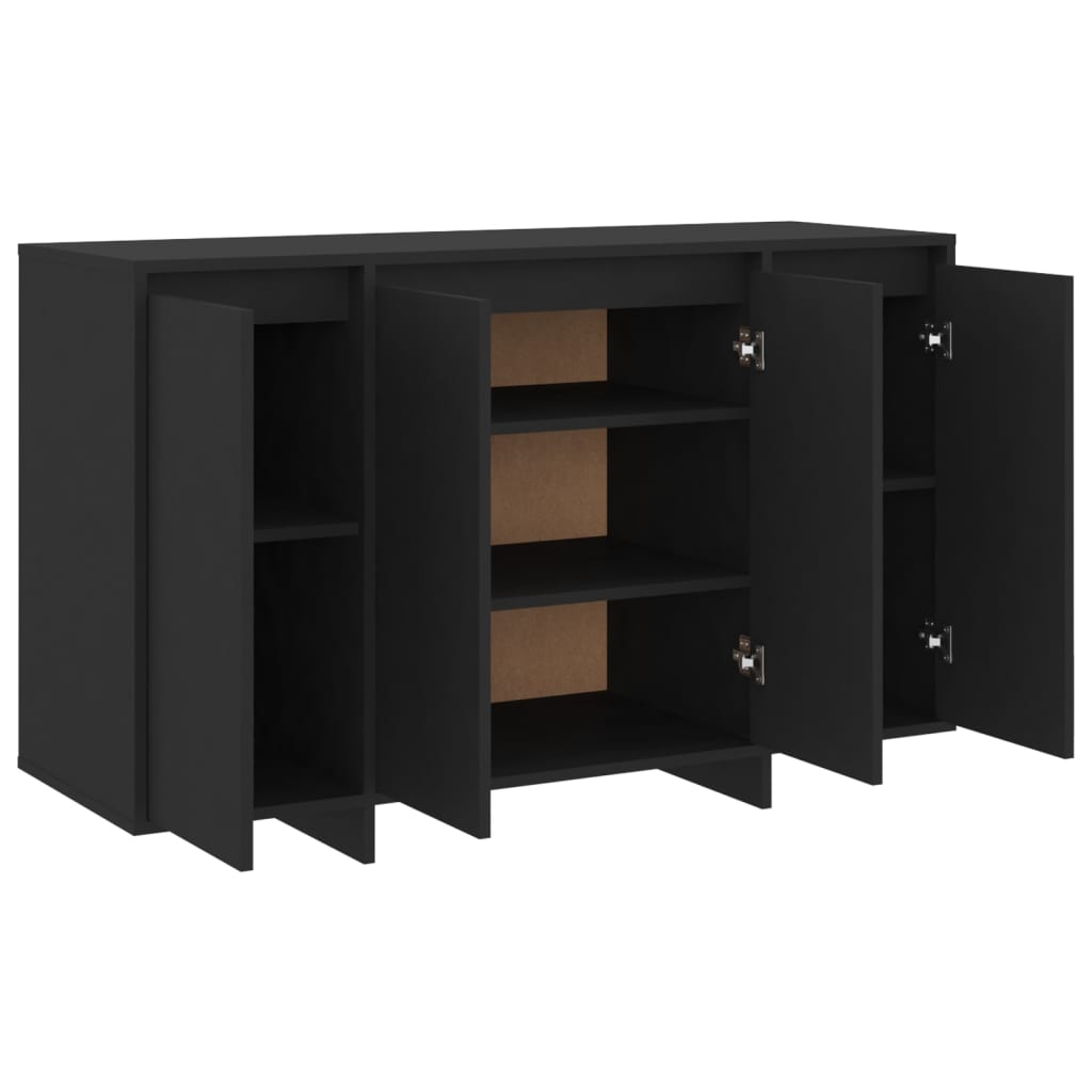vidaXL Dressoir 120x41x75 cm bewerkt hout wit