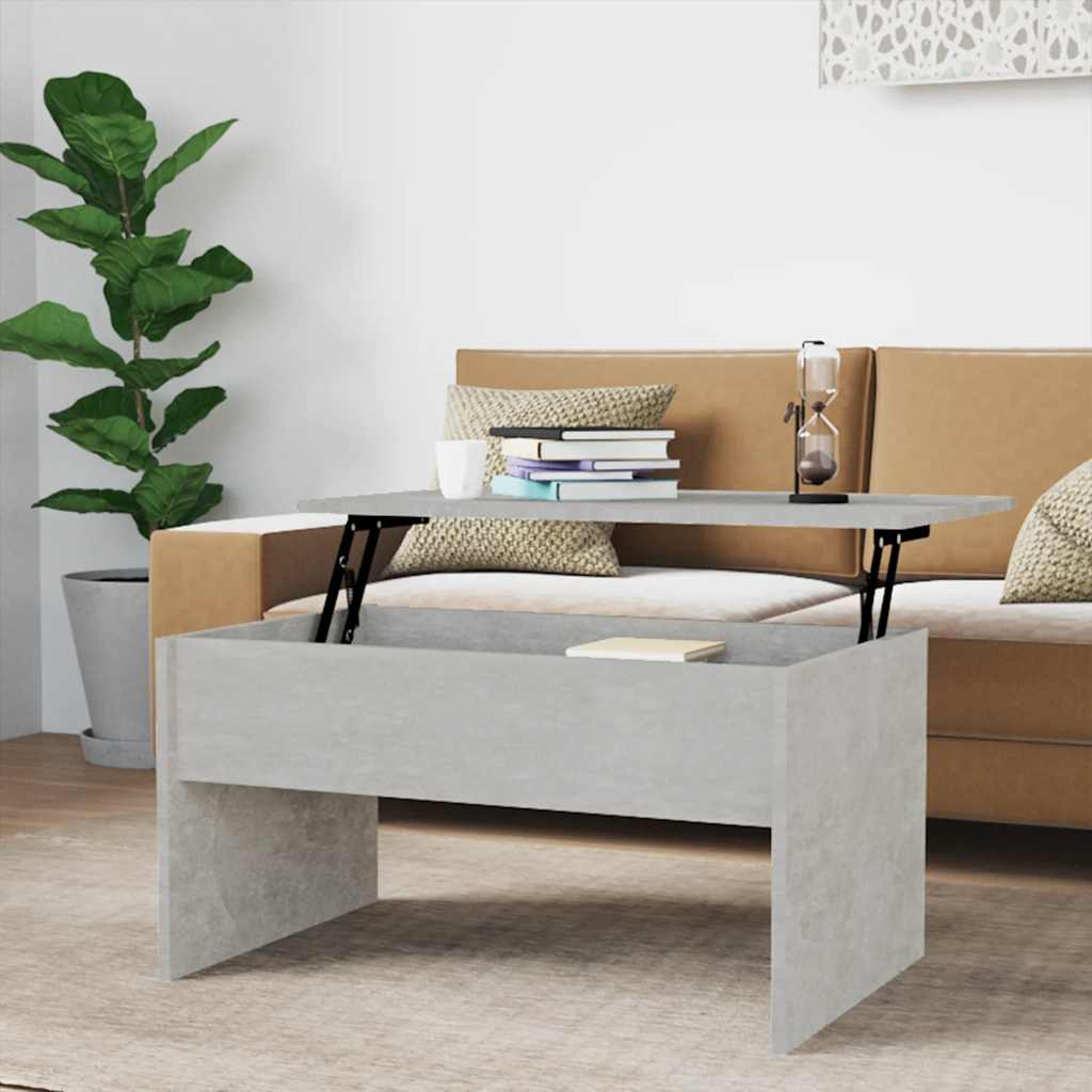 vidaXL Salontafel 102x50,5x52,5 cm bewerkt hout wit