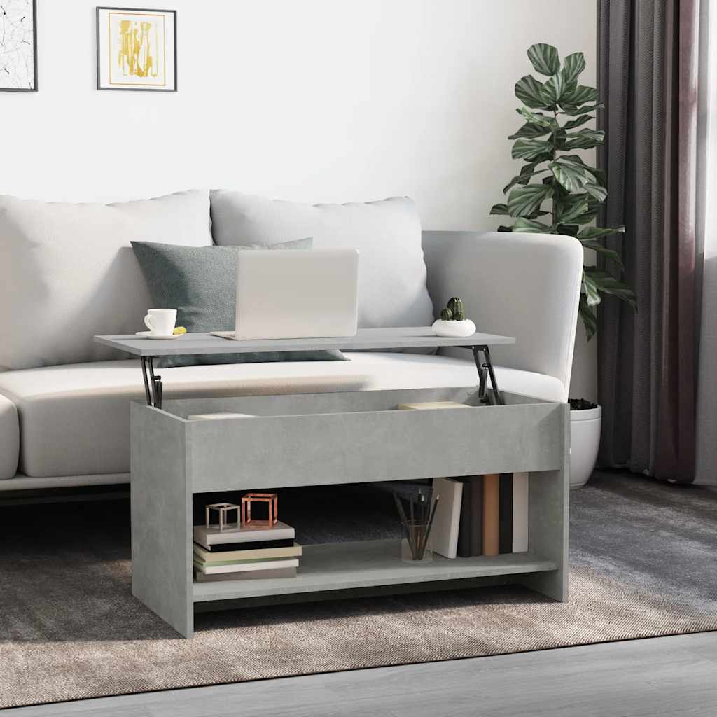 vidaXL Salontafel 102x50x52,5 cm bewerkt hout wit