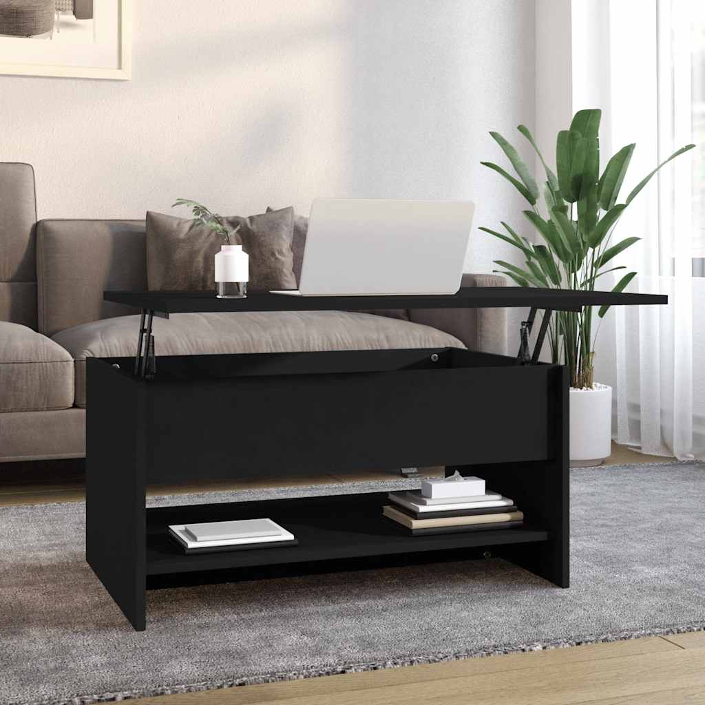 vidaXL Salontafel 102x50x52,5 cm bewerkt hout wit