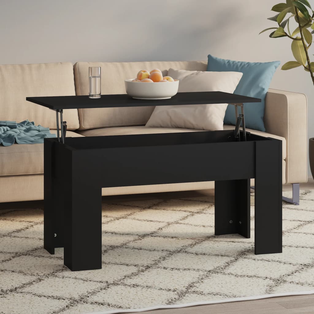 vidaXL Salontafel 101x49x52 cm bewerkt hout wit