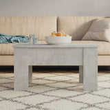 vidaXL Salontafel 101x49x52 cm bewerkt hout wit