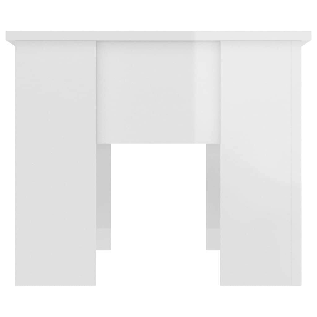 vidaXL Salontafel 101x49x52 cm bewerkt hout wit