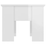 vidaXL Salontafel 101x49x52 cm bewerkt hout wit