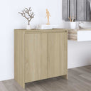 vidaXL Dressoir 70x41x75 cm bewerkt hout wit