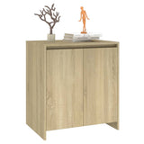 vidaXL Dressoir 70x41x75 cm bewerkt hout wit