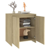vidaXL Dressoir 70x41x75 cm bewerkt hout wit