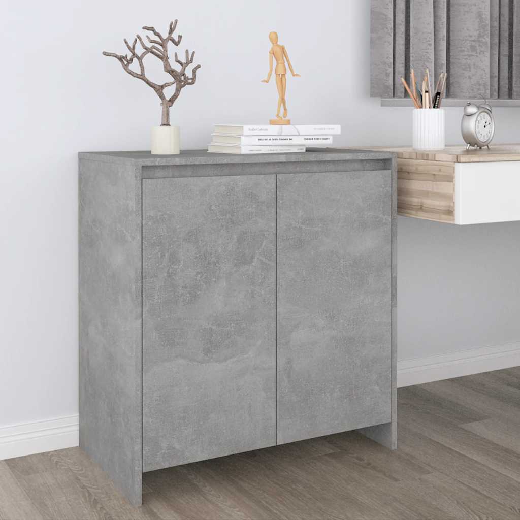 vidaXL Dressoir 70x41x75 cm bewerkt hout wit