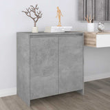 vidaXL Dressoir 70x41x75 cm bewerkt hout wit