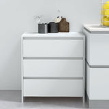 vidaXL Sideboard 70x41x75 cm engineered wood white