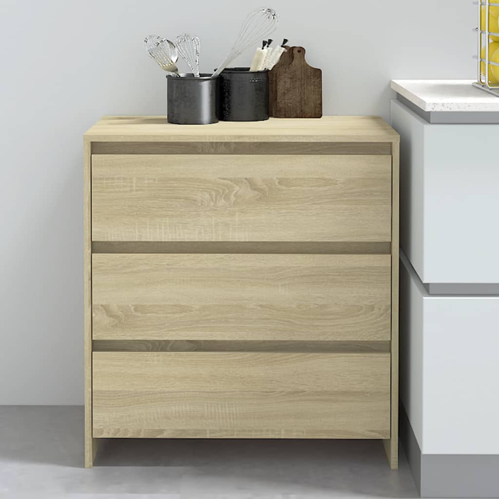 vidaXL Sideboard 70x41x75 cm engineered wood white