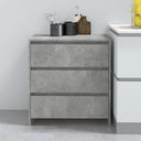 vidaXL Sideboard 70x41x75 cm engineered wood white