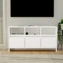vidaXL TV Cabinet 102x37.5x52.5 cm Engineered Wood White
