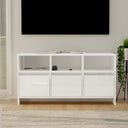 vidaXL TV Cabinet 102x37.5x52.5 cm Engineered Wood White