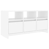 vidaXL TV Cabinet 102x37.5x52.5 cm Engineered Wood White