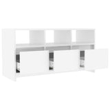 vidaXL TV Cabinet 102x37.5x52.5 cm Engineered Wood White