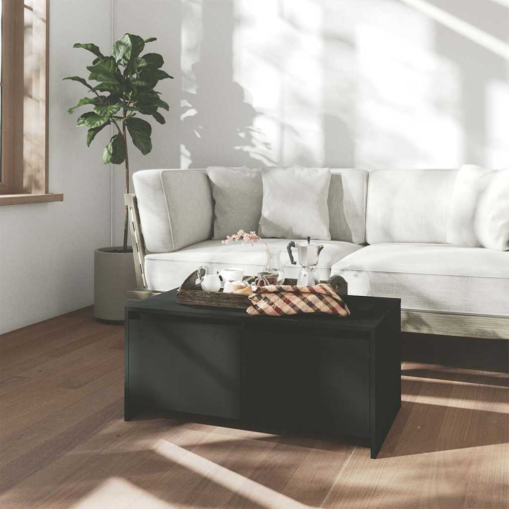 vidaXL Salontafel 90x50x41,5 cm bewerkt hout wit