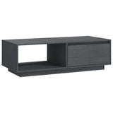 vidaXL Salontafel 110x50x33,5 cm massief vurenhout