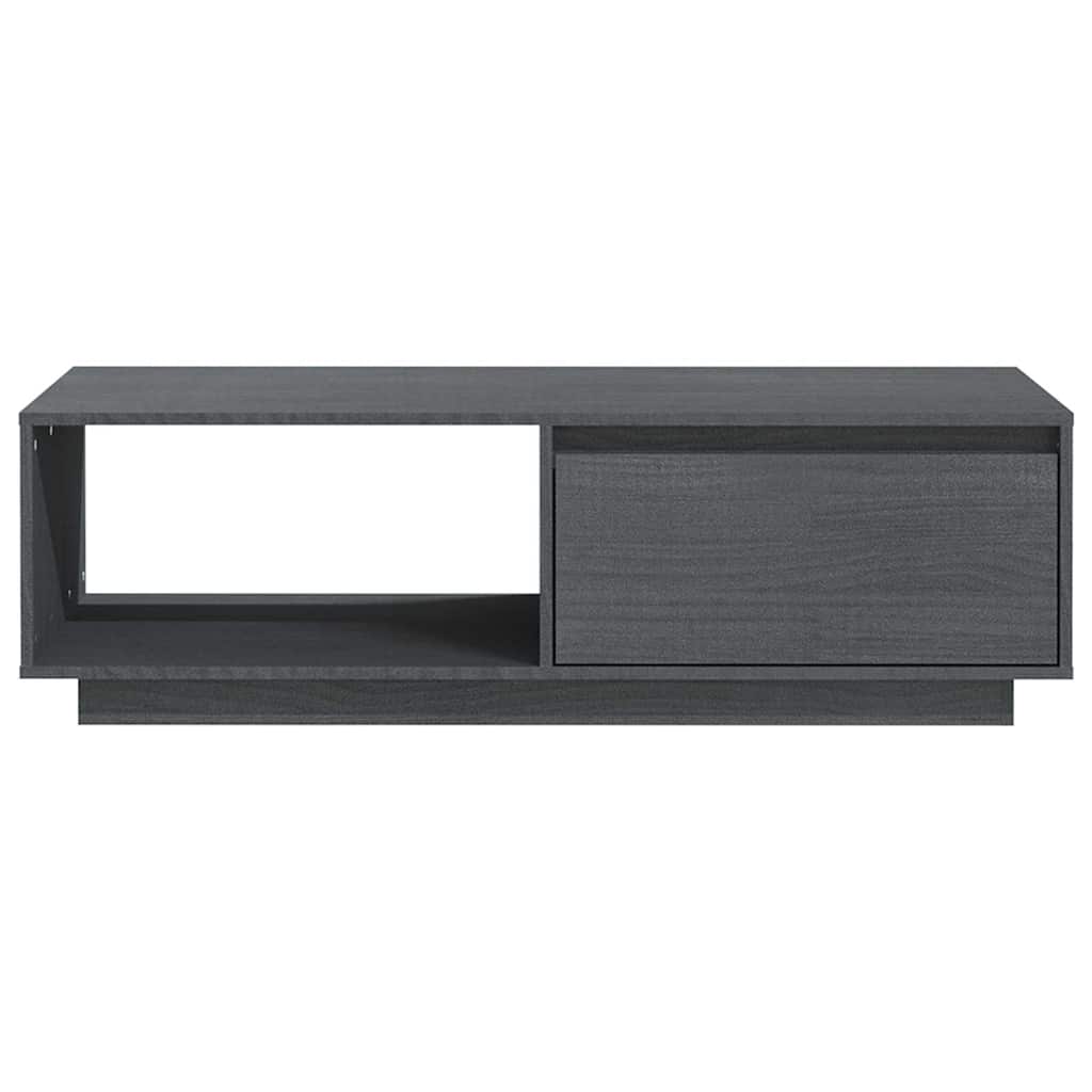 vidaXL Salontafel 110x50x33,5 cm massief vurenhout