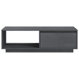 vidaXL Salontafel 110x50x33,5 cm massief vurenhout