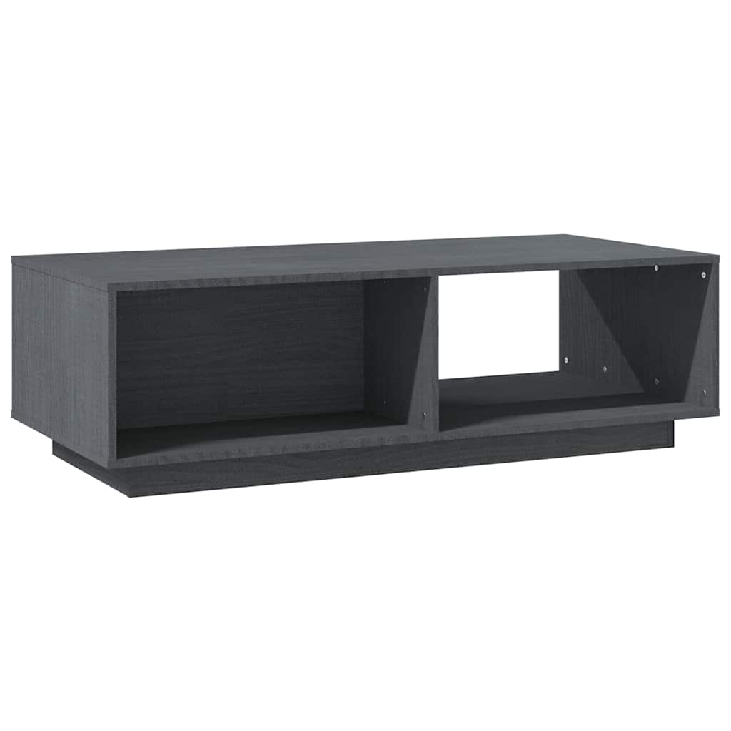 vidaXL Salontafel 110x50x33,5 cm massief vurenhout