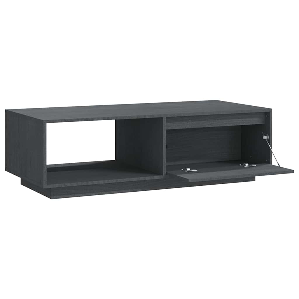 vidaXL Salontafel 110x50x33,5 cm massief vurenhout
