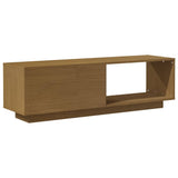 vidaXL Tv-meubel 110x30x33,5 cm massief grenenhout