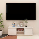 vidaXL TV Cabinet 110x30x40 cm Solid Acacia Wood