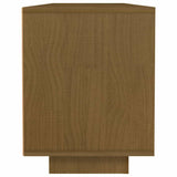 vidaXL TV Cabinet 110x30x40 cm Solid Acacia Wood