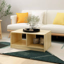 809906 vidaXL Salontafel 75x50x33,5 cm Massief Hout Grenen