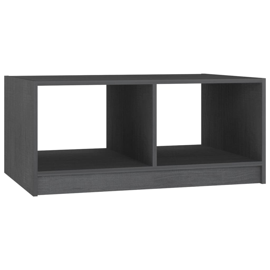 809906 vidaXL Salontafel 75x50x33,5 cm Massief Hout Grenen
