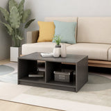 809906 vidaXL Salontafel 75x50x33,5 cm Massief Hout Grenen