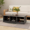 vidaXL Salontafel 110x50x34 cm massief vurenhout