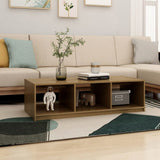 vidaXL Salontafel 110x50x34 cm massief vurenhout