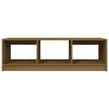 vidaXL Salontafel 110x50x34 cm massief vurenhout