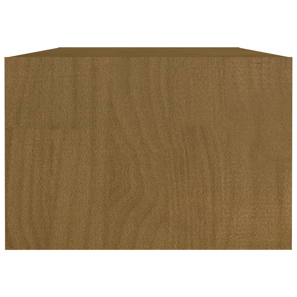vidaXL Salontafel 110x50x34 cm massief vurenhout