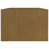 vidaXL Salontafel 110x50x34 cm massief vurenhout