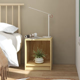 vidaXL Bedside Cabinet 35.5x33.5x41.5 cm Solid Pine Wood