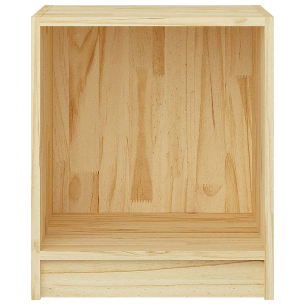 vidaXL Bedside Cabinet 35.5x33.5x41.5 cm Solid Pine Wood