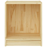 vidaXL Bedside Cabinet 35.5x33.5x41.5 cm Solid Pine Wood