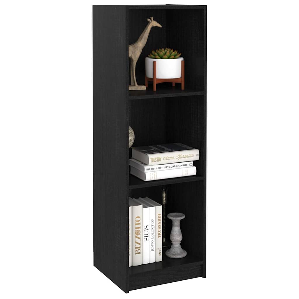 vidaXL Boekenkast/kamerscherm 36x33x110 cm massief grenenhout grijs